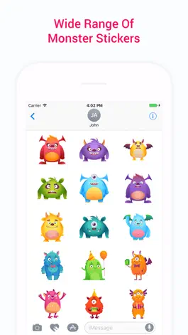 Game screenshot Little Monster Stickers Pack mod apk