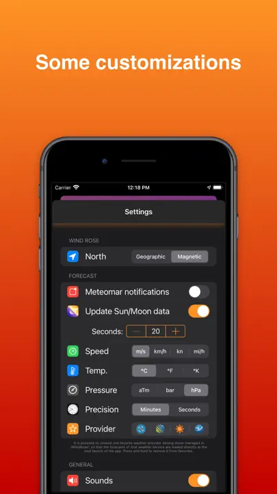 IWindRose² iPhone-skjermbilde 9