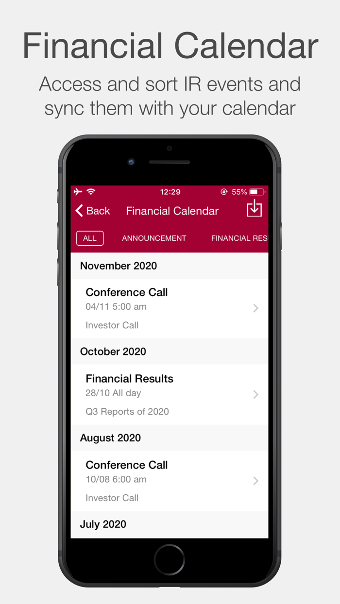 UDC Investor Relations