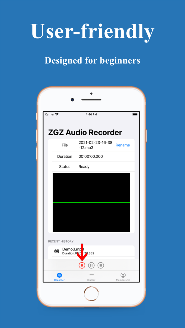 ZGZ Audio Recorder