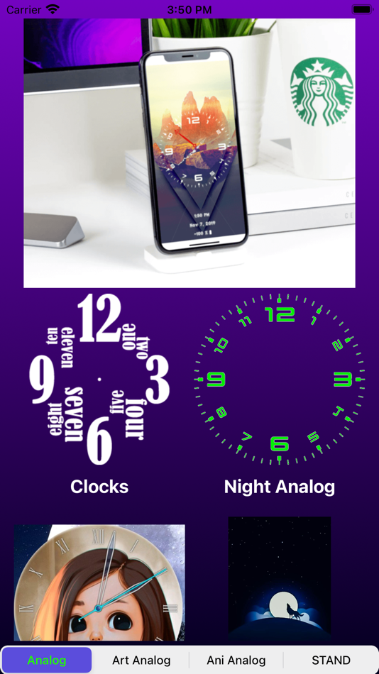 Analog Clock-Stand Face Clock - 1.0.5 - (iOS)