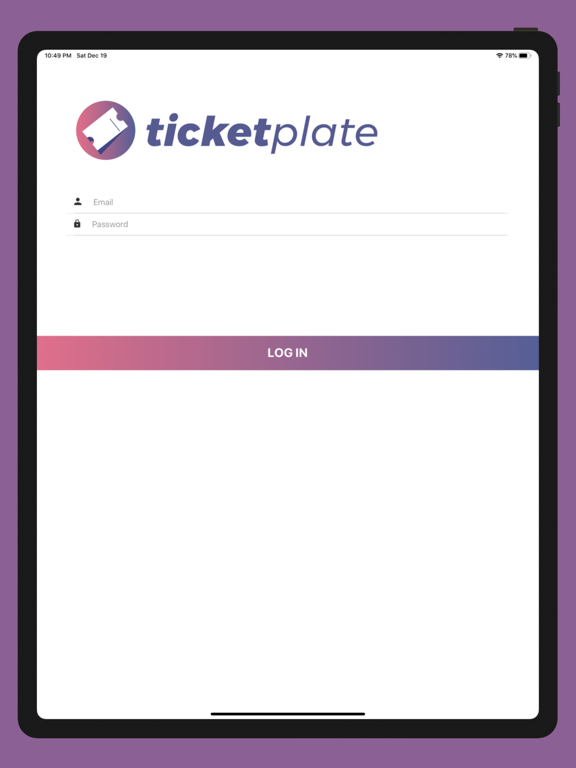 Screenshot #4 pour Ticketplate - Ticket Scanner
