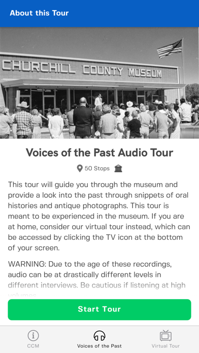 Churchill County Museum Screenshot