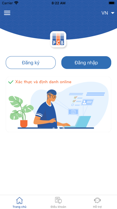 Thông tin tín dụng PCB Screenshot