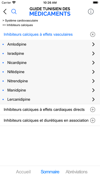 Guide tunisien des médicaments Screenshot