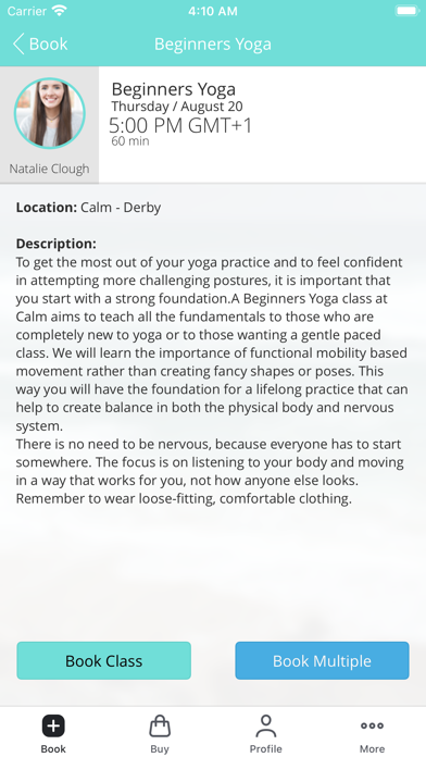 CALM -Yoga Pilates Mindfulness screenshot 3