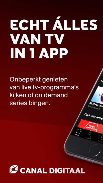 Canal Digitaal TV App screenshot-0