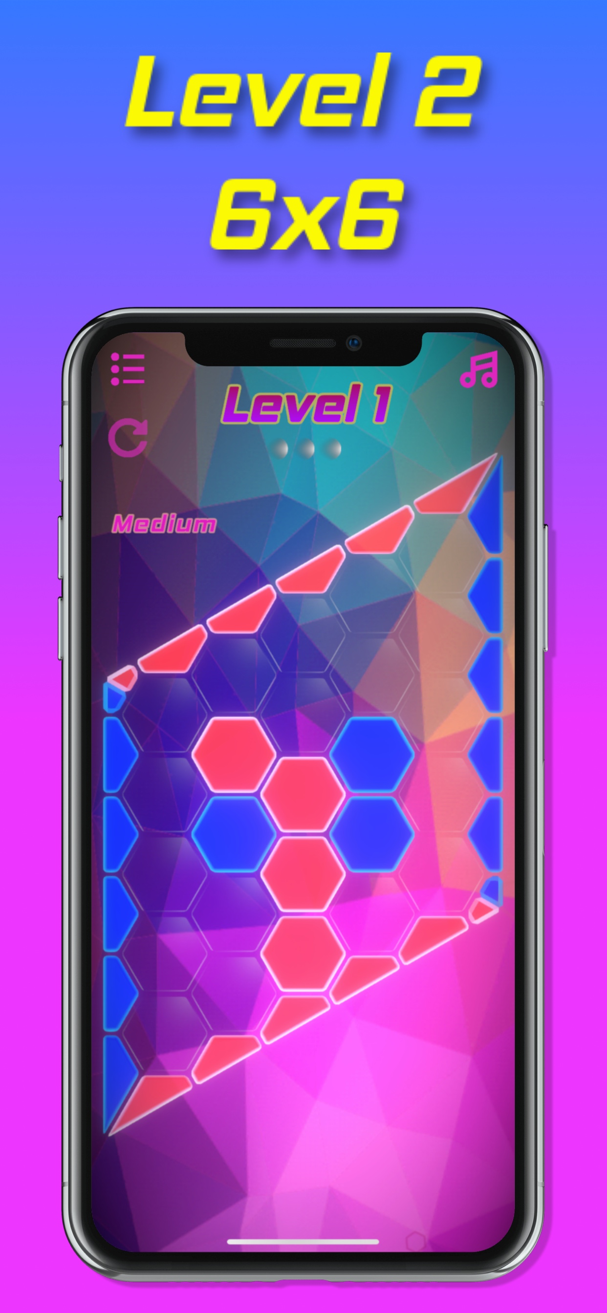 Classic HEX game screenshot 2