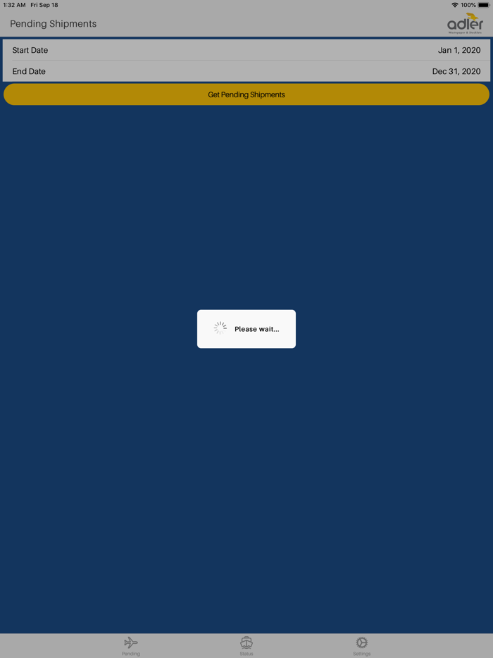 Adler Track and Trace