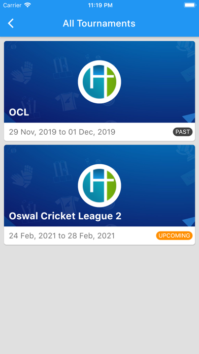 OCL Oswal Cricket League Screenshot