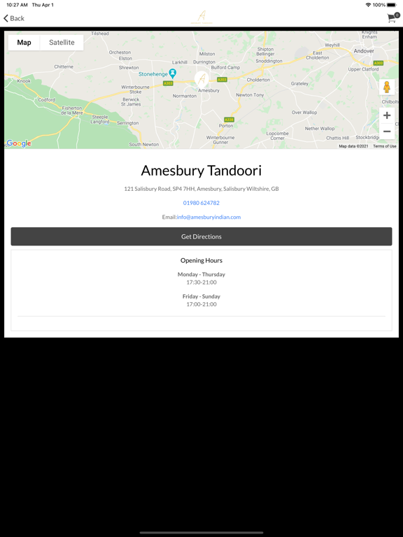 Screenshot #6 pour Amesbury Tandoori