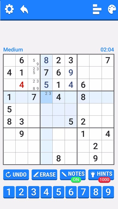 Sudoku Space Screenshot