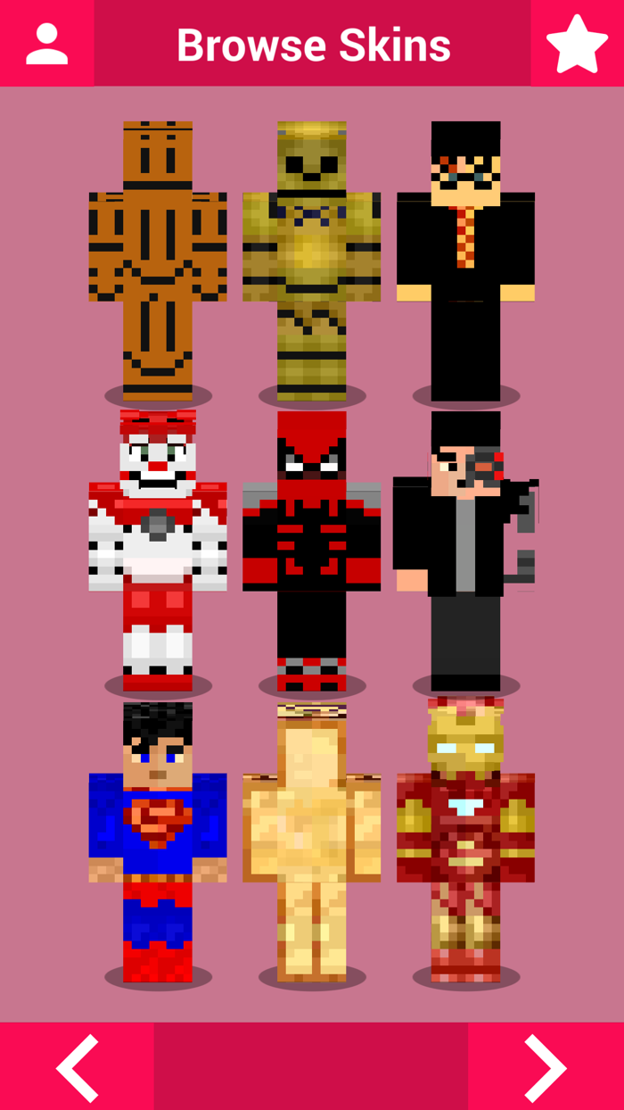 Super Skins hero for Minecraft