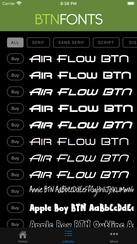#9. BTN Fonts (iOS) 由: Mister Retro