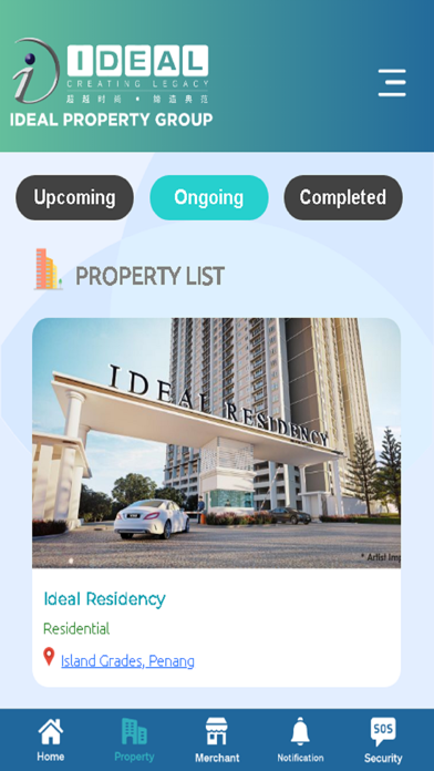 IDEAL PROPERTY APP Screenshot