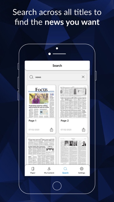 Perham Focus E-paper Screenshot
