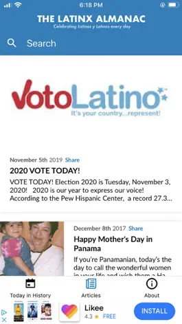 Game screenshot The Latinx Hispanic Almanac apk