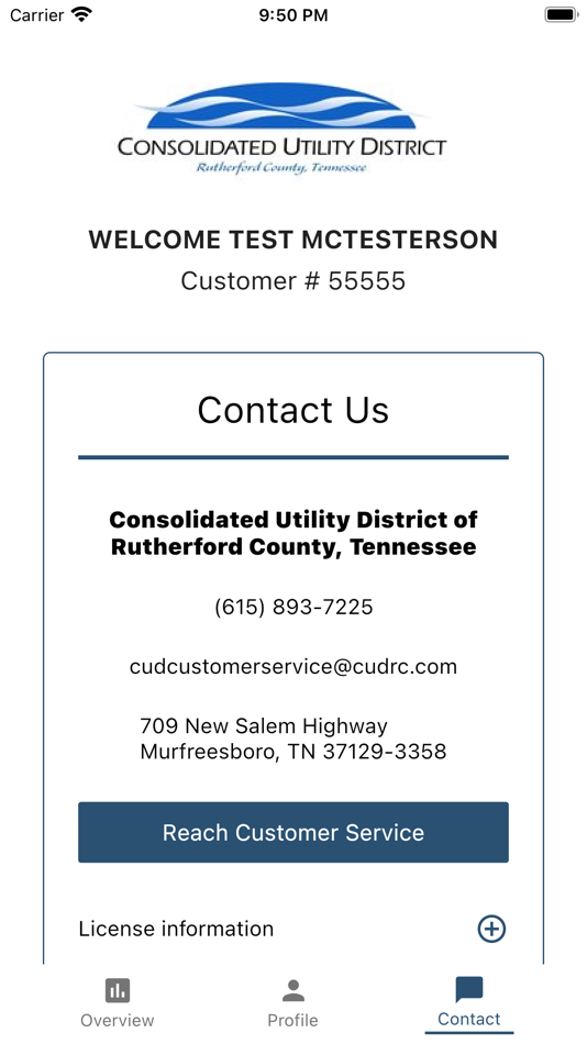 #3. myCUD (iOS) 由: Consolidated Utility District of Rutherford County