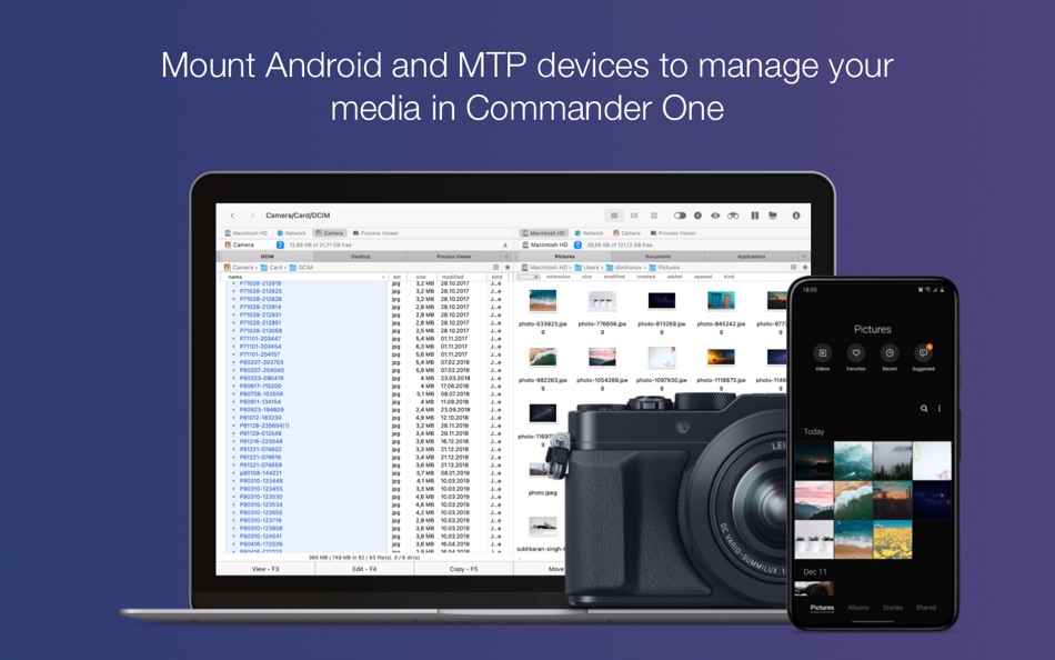 #4. Commander One PRO: FTP & Cloud (macOS) 由: Electronic Team, Inc.