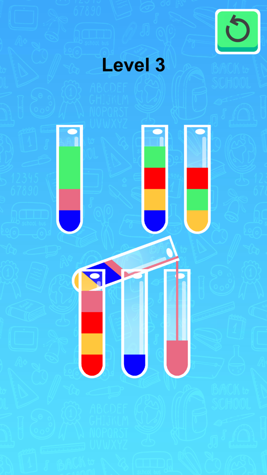 #2. Stacky Water 3D - Sort Master (iOS) Podle: Pham Lien Hieu