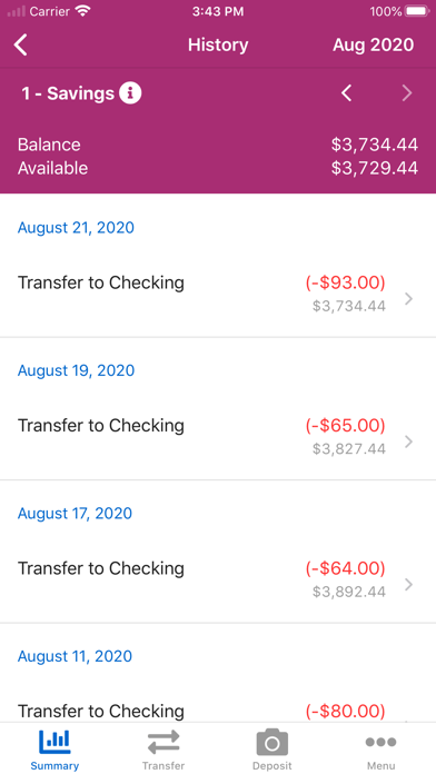 Raytown Lee's Summit CCU Screenshot
