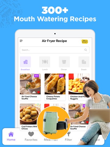 Healthy Air Fryer Recipesのおすすめ画像1