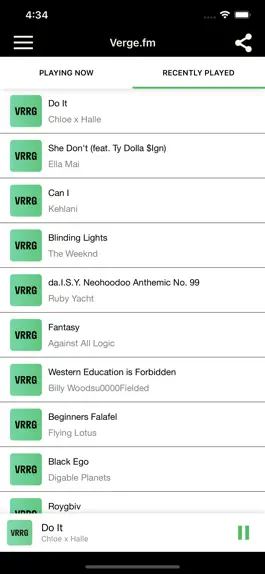 Game screenshot Verge.fm apk