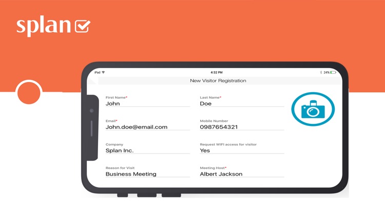 Splan - Visitor Management