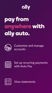 ally auto finance iphone screenshot 1