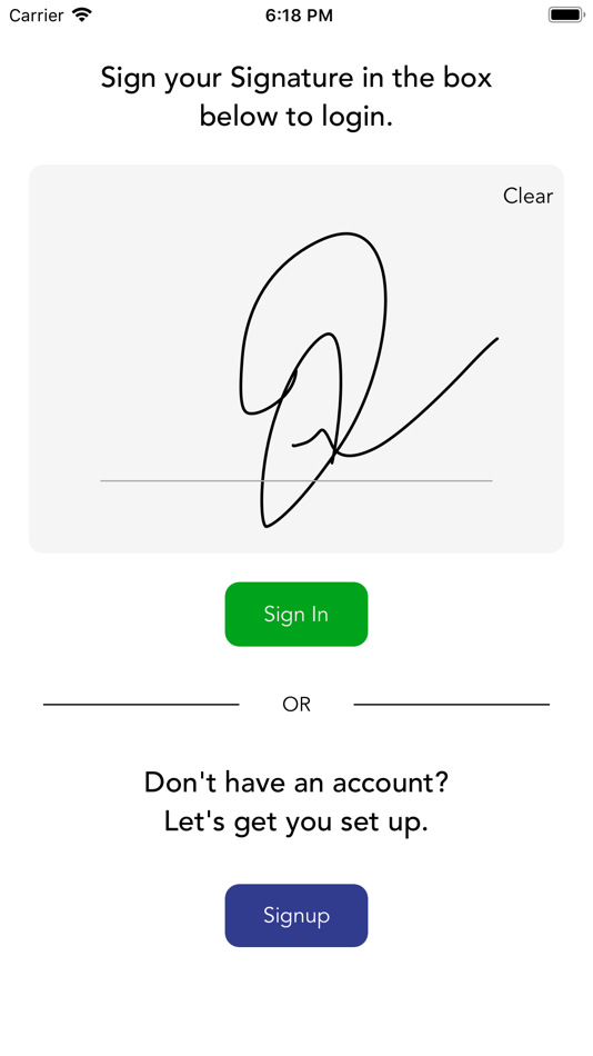 #2. Sign Me In (iOS) 由: Muhammad Irfan Zafar