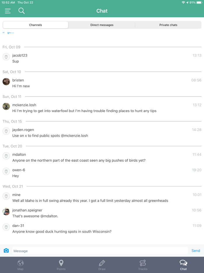 Duckr - Duck Hunting App and GPS