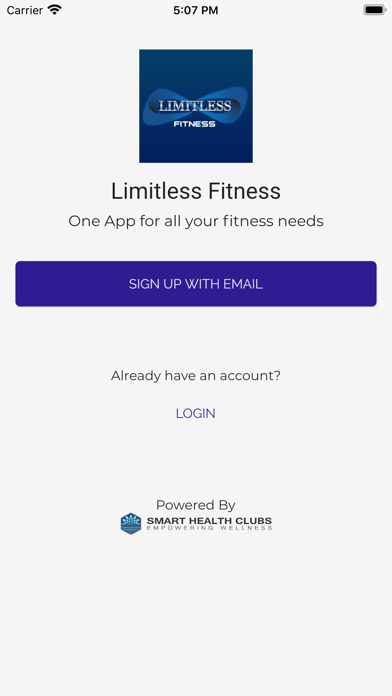 Limitless Fitness Screenshot