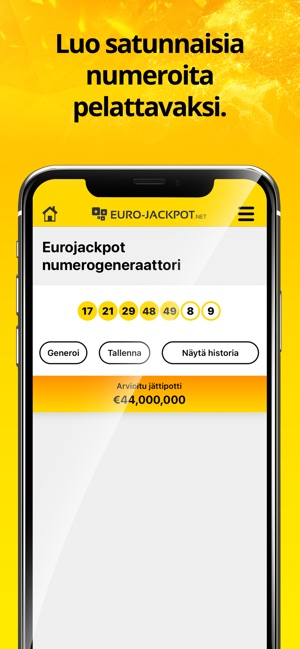 Eurojackpot App Storessa