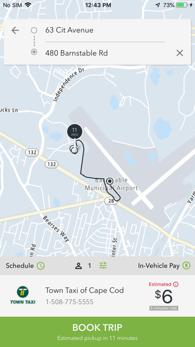 Town Taxi Cape Cod Screenshot