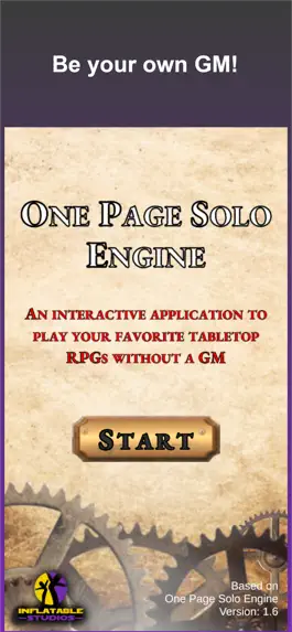 Game screenshot One Page Solo Engine mod apk