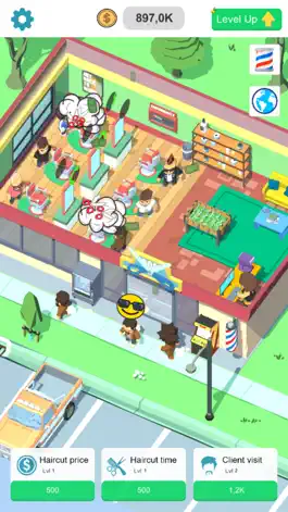 Game screenshot Barbershop Tycoon apk
