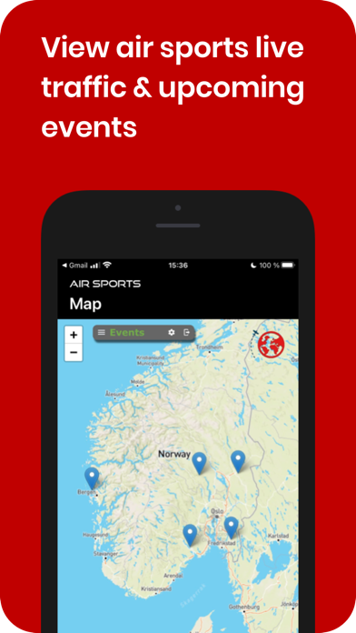 Screenshot #2 pour Air Sports Live Tracking