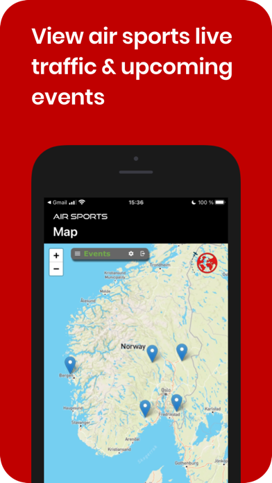 Air Sports Live Tracking Screenshot