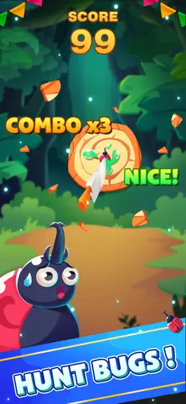 Game screenshot Knife Toss - Bug Hunt mod apk