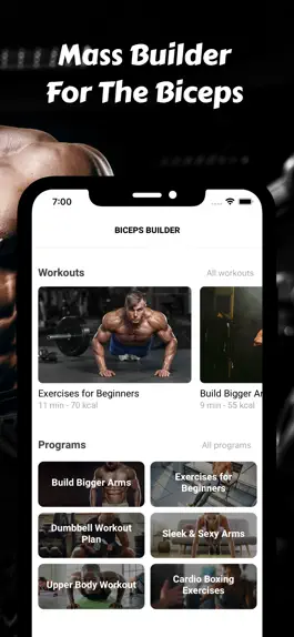 Game screenshot Biceps Builder apk