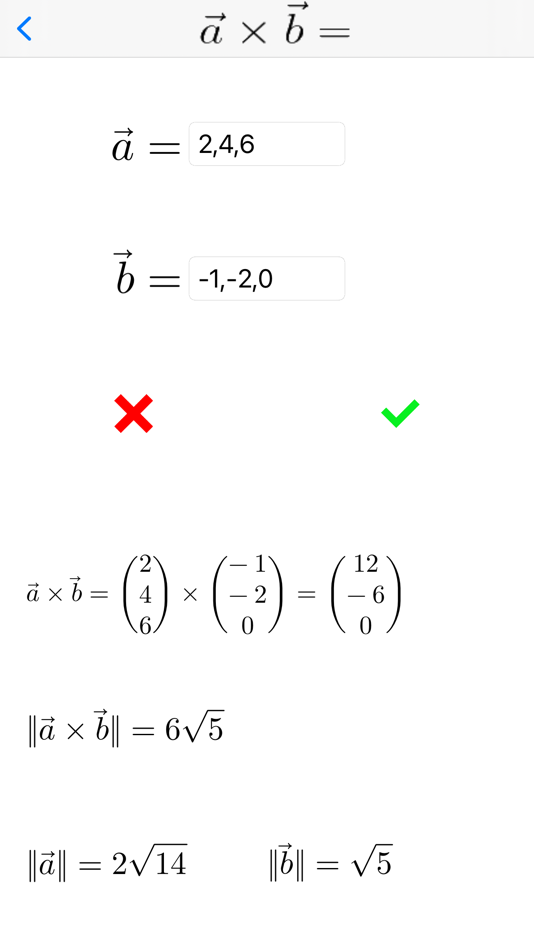 #1. Vector calculator Math Physics (iOS) By: Francesco Grassi