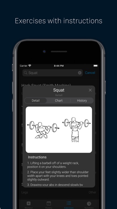Brofit - Workout Planner & Log Screenshot