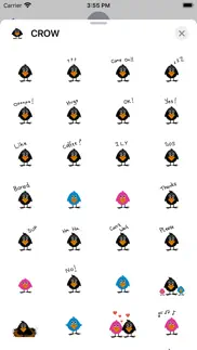 How to cancel & delete crow sticker pack 3