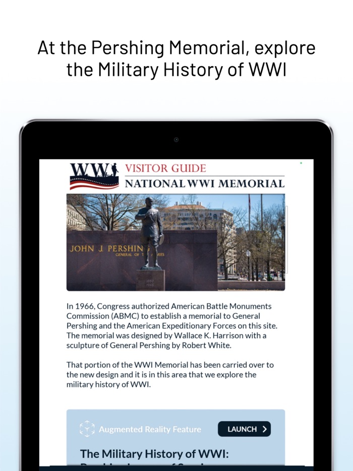 WWI Memorial Visitor Guide