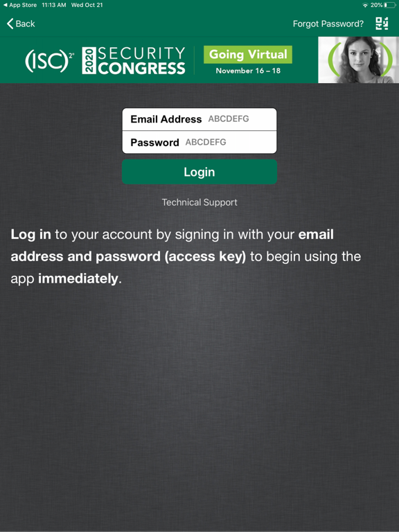 (ISC)2 Security Congress iPad screenshot 3 - Education app