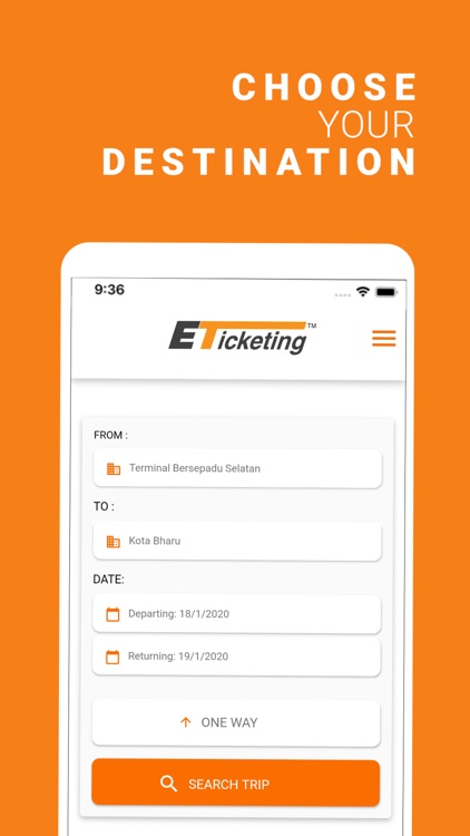 Eticketing.my - Bus Ticket