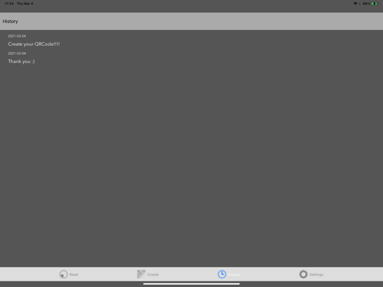 QRcodeGear - Read & Create iPad screenshot 4 - Utilities app