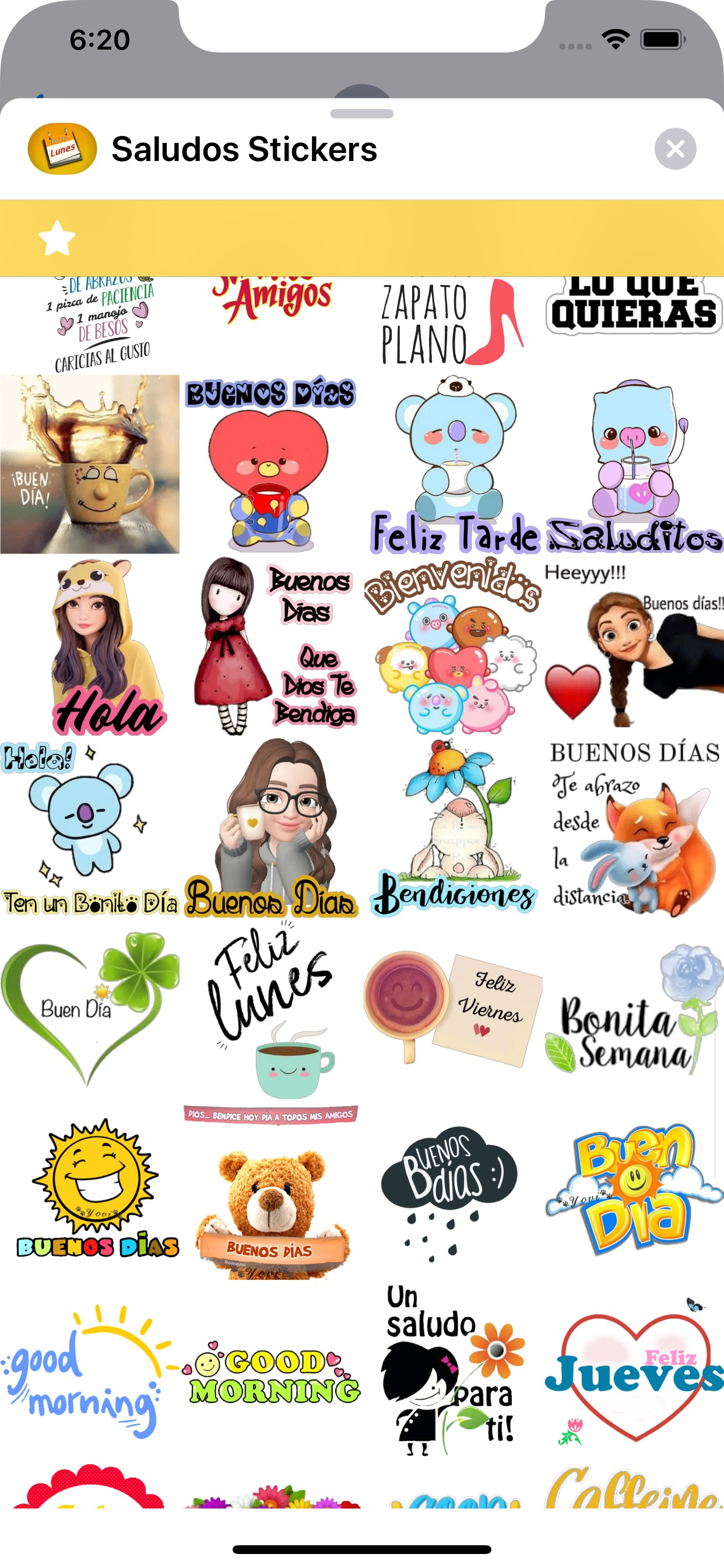 Saludos Stickers