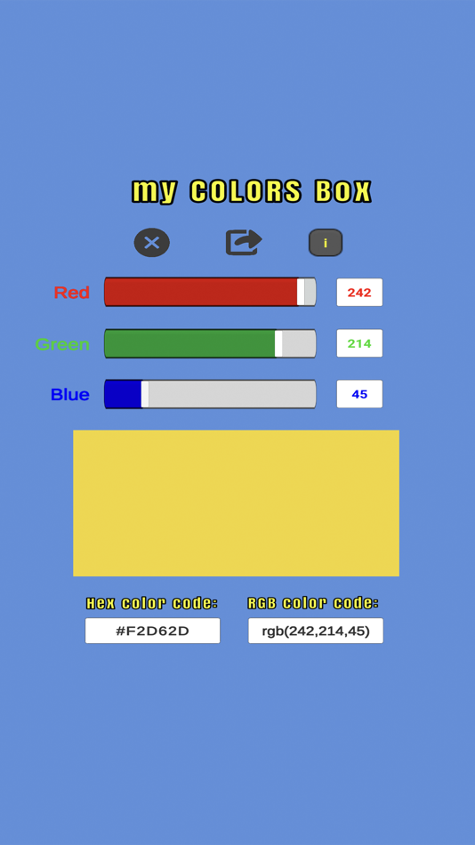 #1. My Colors Box (macOS) 由: a Rausa