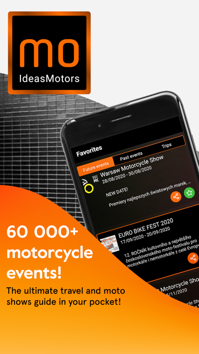 IdeasMotors: Motorcycle events Screenshot
